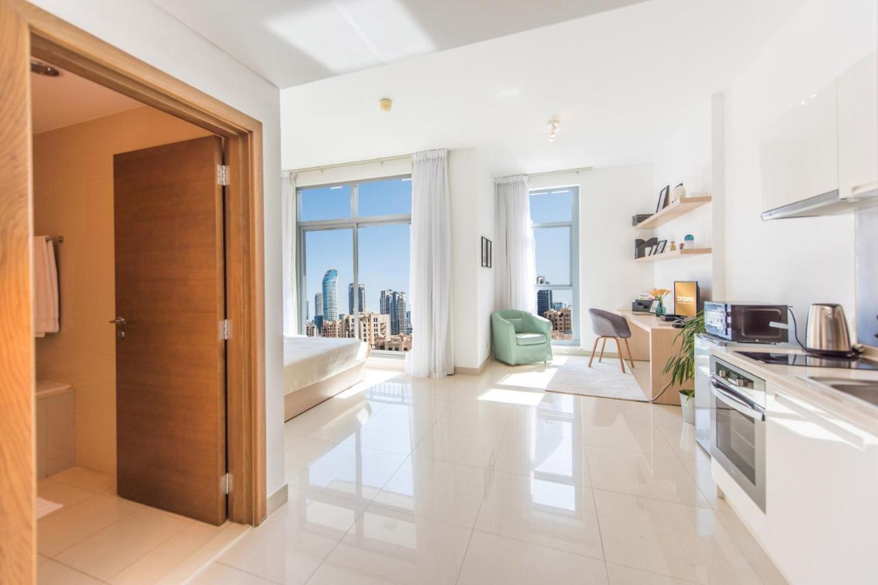 Bnbmehomes - Elegant & Stylish Studio In Downtown - 502 ドバイ エクステリア 写真